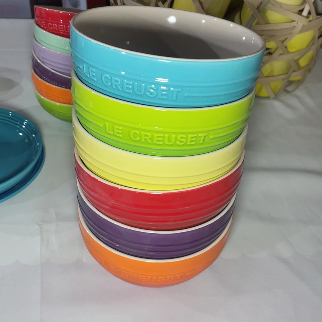 瓷片微瑕陶瓷餐具家用 两个7寸