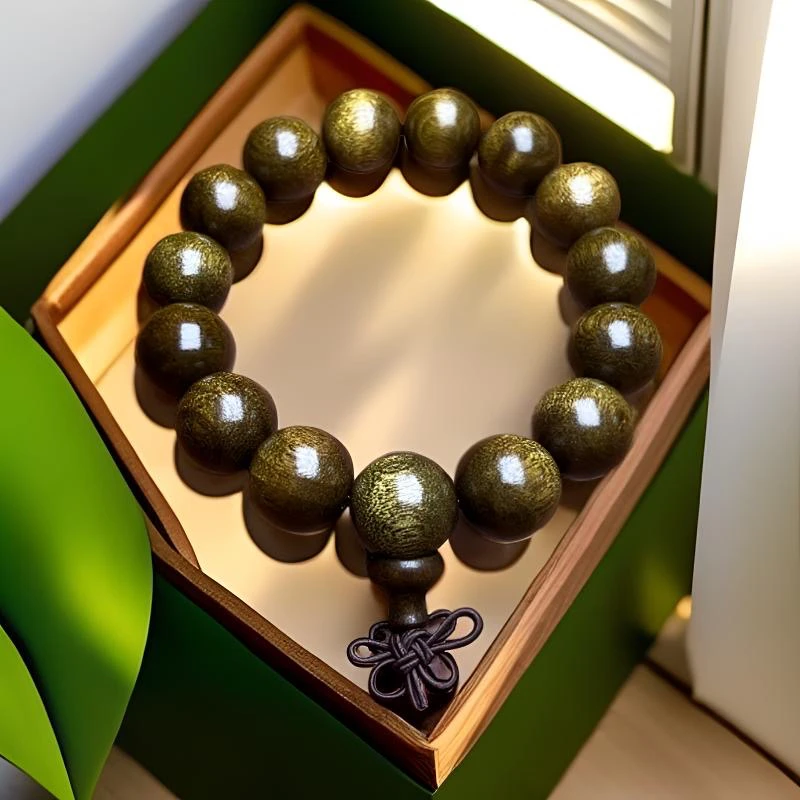 手串 男士单圈 实木木串 盘玩手串 时尚创意百搭 复古民族风