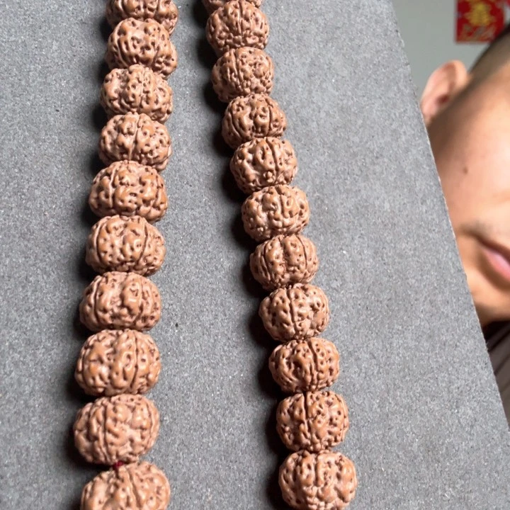 金刚菩提手串平细矮桩12mm