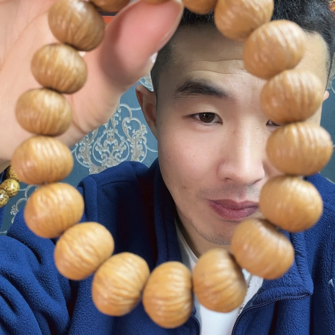 吊坠文玩核桃土豪猴头手串