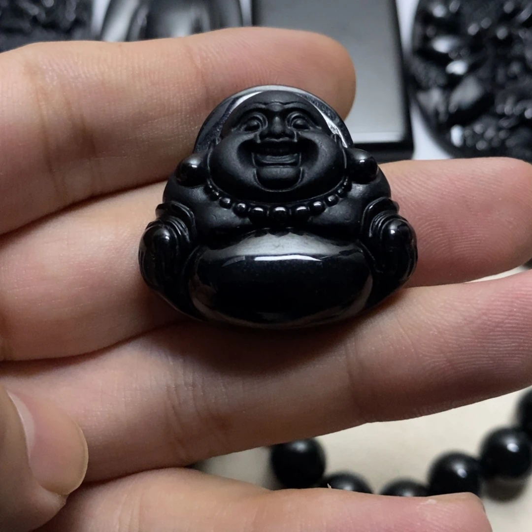 翡翠未镶嵌吊坠(不含链)佛公