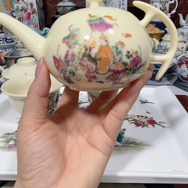 景德镇陶瓷茶具主人杯茶壶