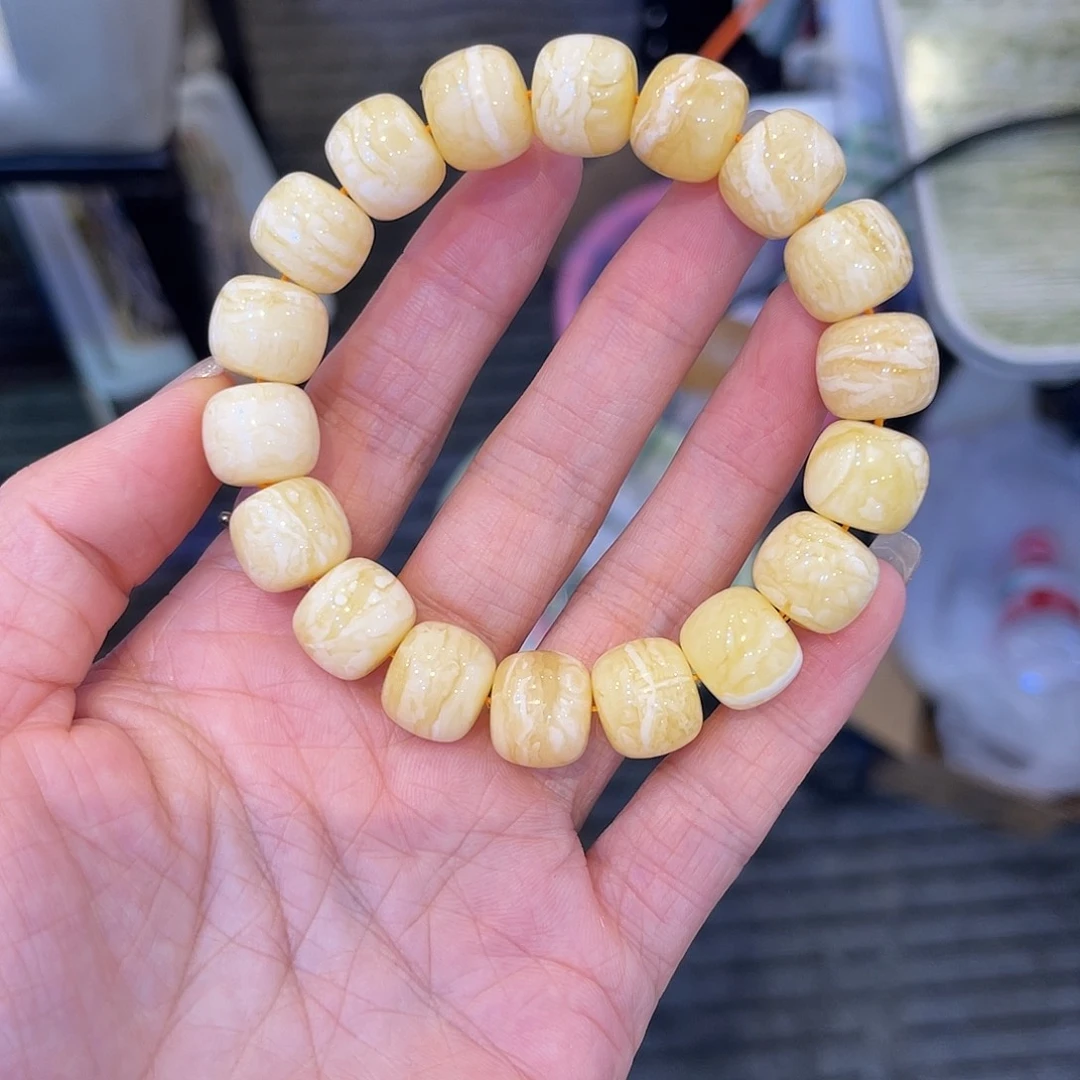 未镶嵌琥珀手链蜜蜡手串