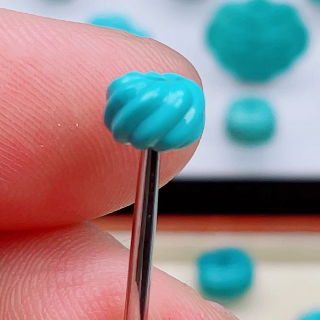 绿松石未镶嵌吊坠(不含链)