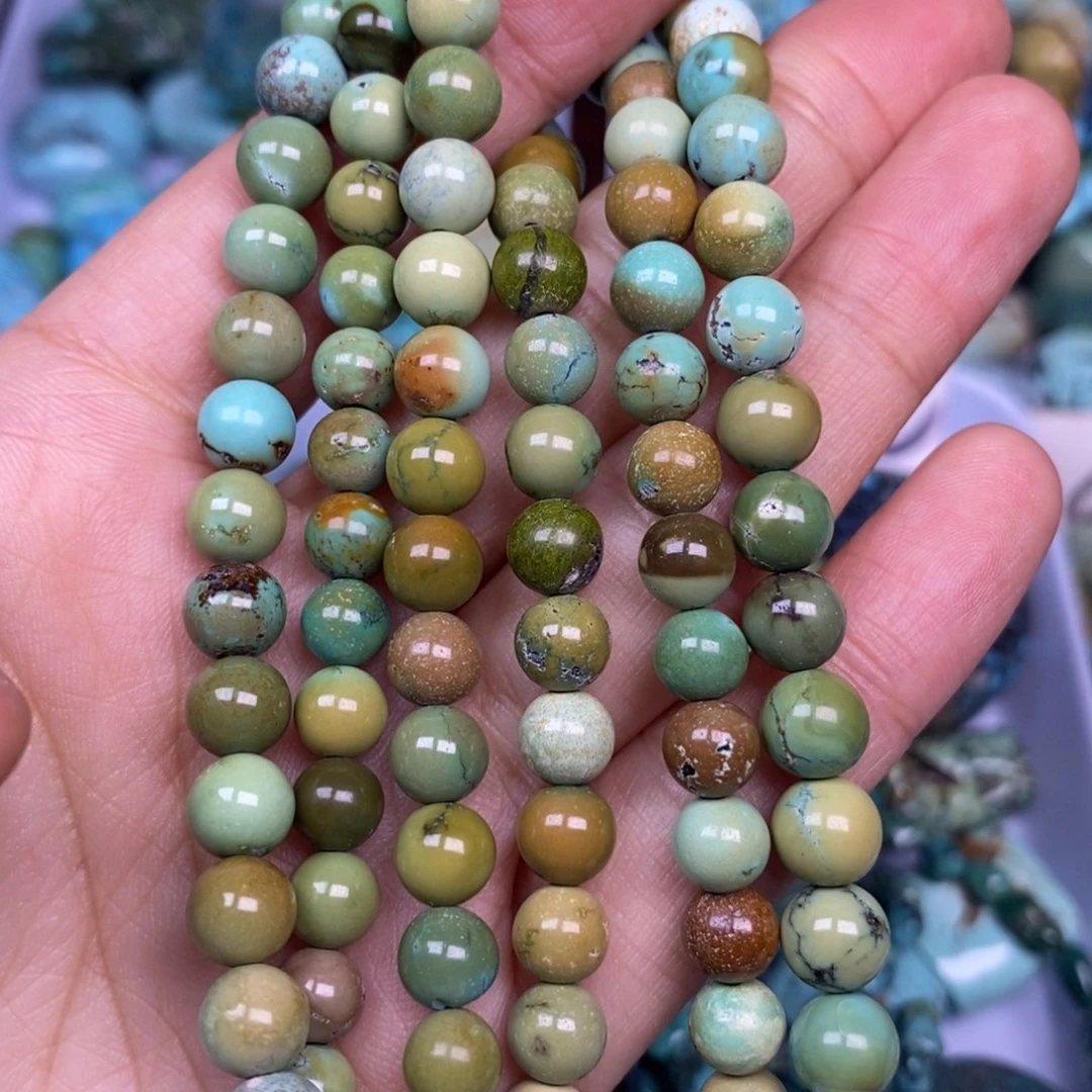 绿松石未镶嵌颈饰