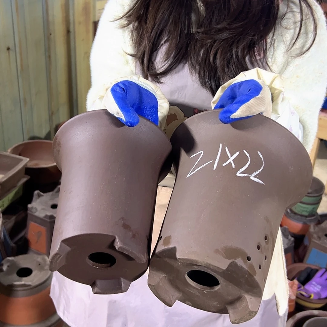 18+21素面兰花盆花盆