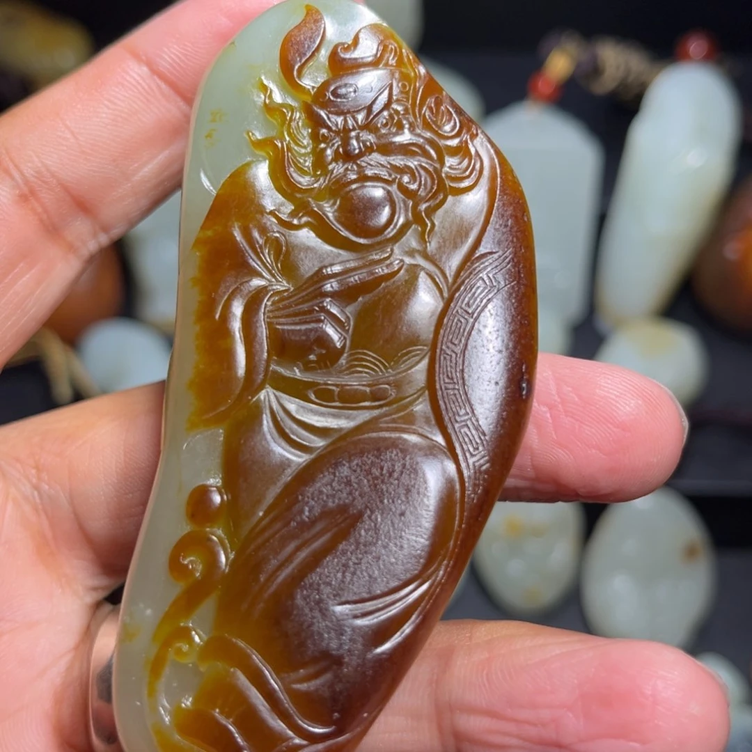 和田玉颈饰未镶嵌涛*