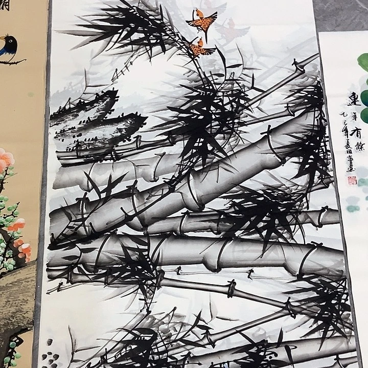 小周画廊的直播间