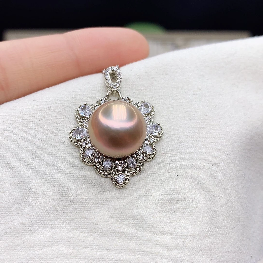 淡水珍珠颈饰合金