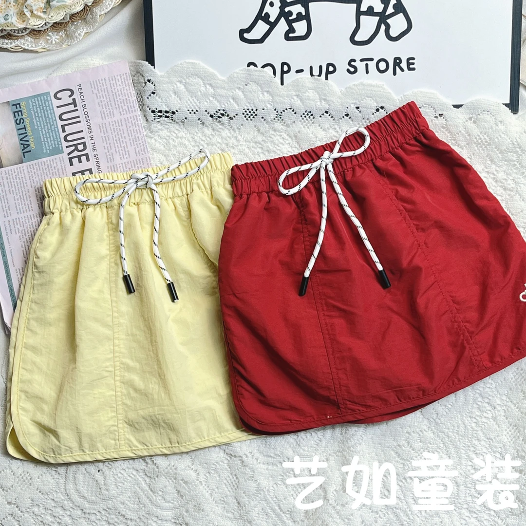 番茄家*【闲暇时光】夏季上新美式工装半身裙D-W852