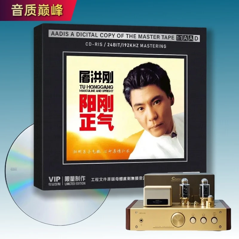 屠洪刚cd 经典流行歌曲 开盘母带直刻CD 无损高音质 车载发烧碟片