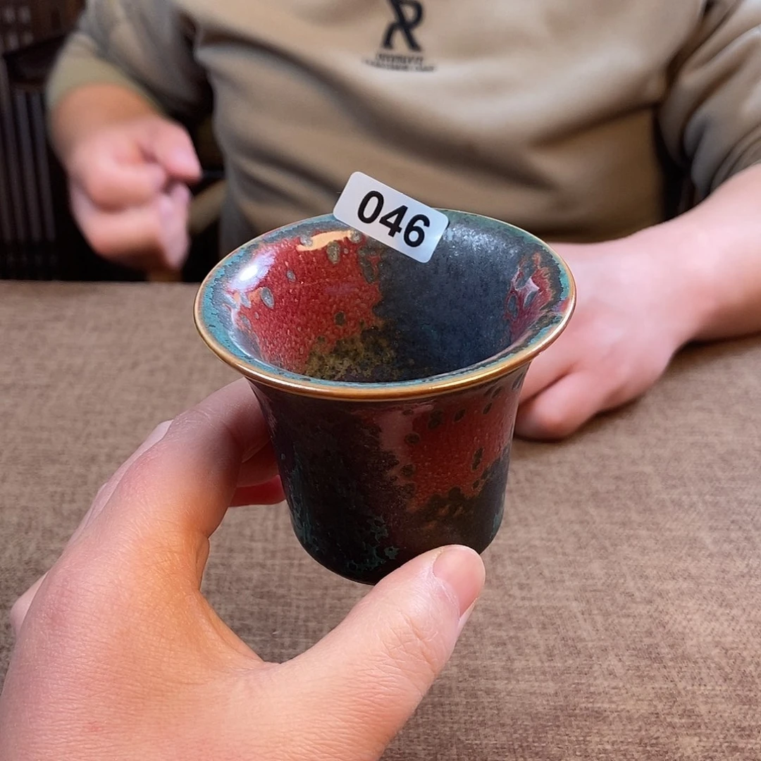 瓷片钧瓷主人杯杯