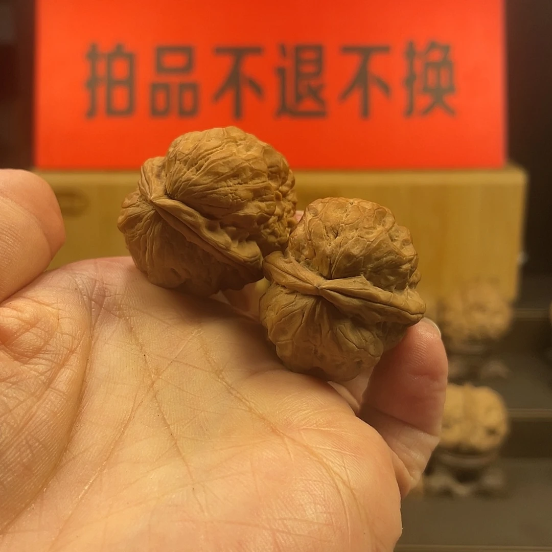 把件文玩核桃龙牙石