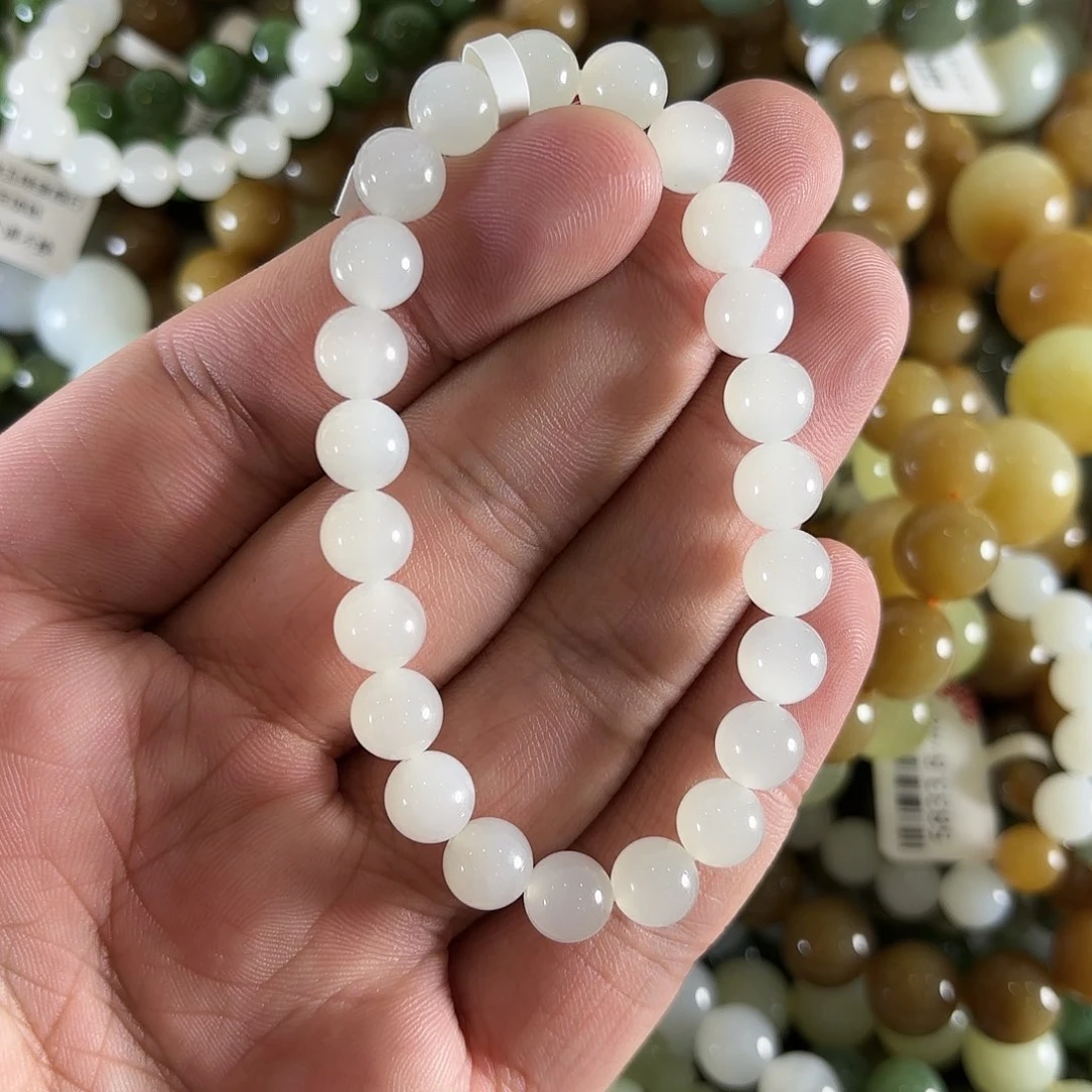 和田玉手链未镶嵌W150