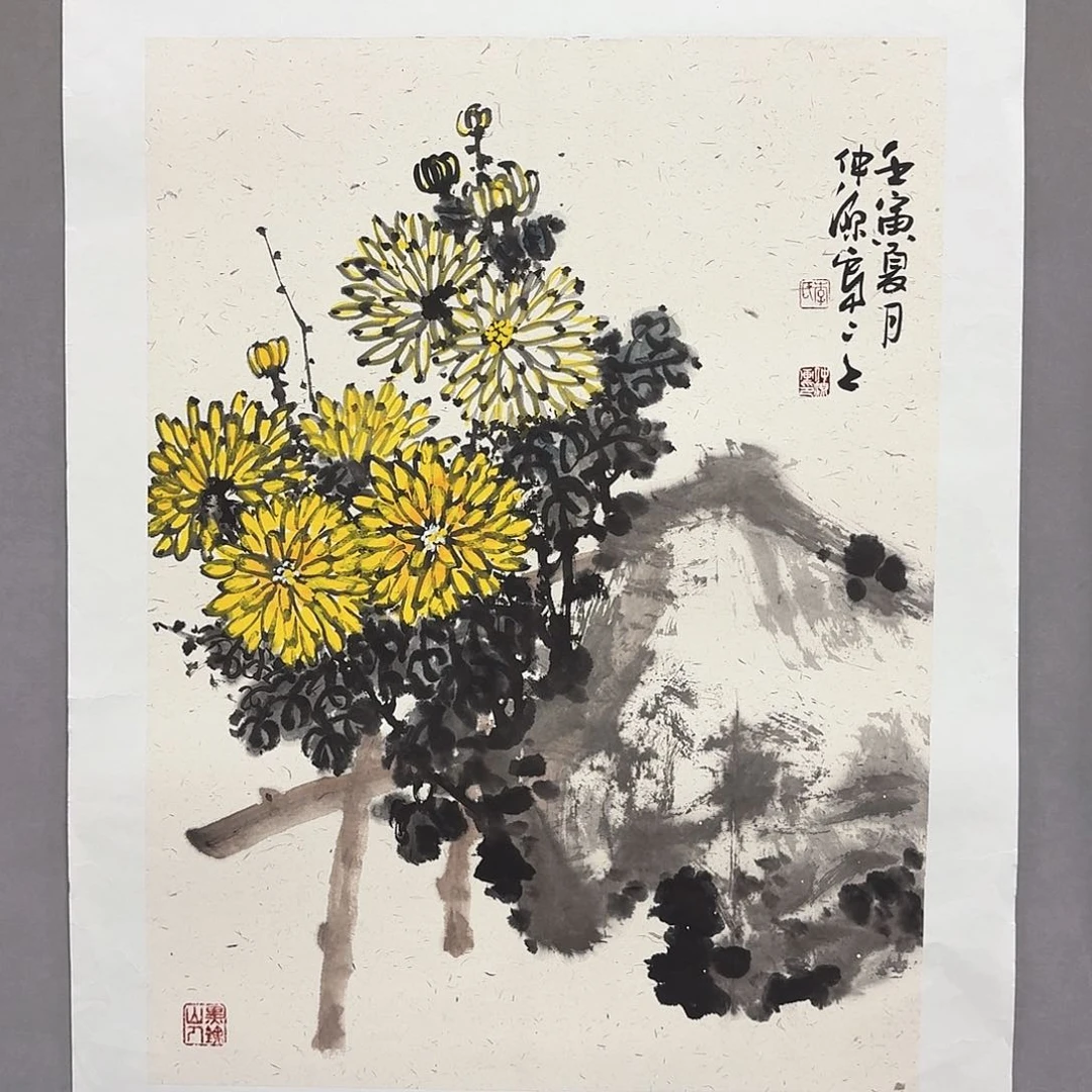 国画亲笔手绘放心去藏