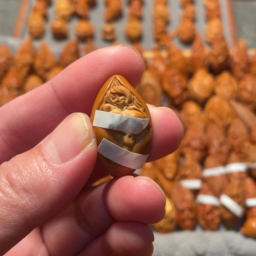 橄榄核手串/手链大漏生命美女