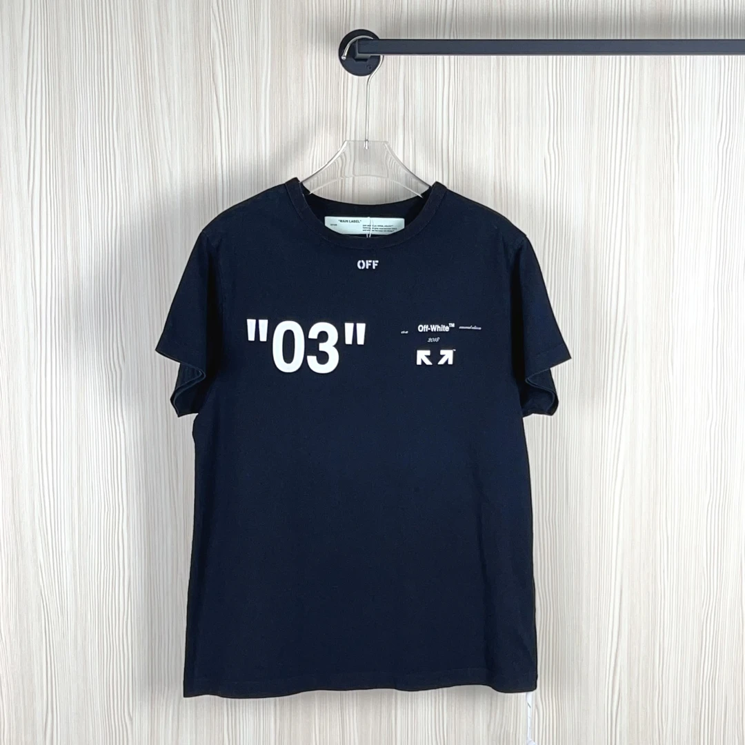 99新 OFF-WHITE  短袖 尺码XS成色看直播 GSS26659