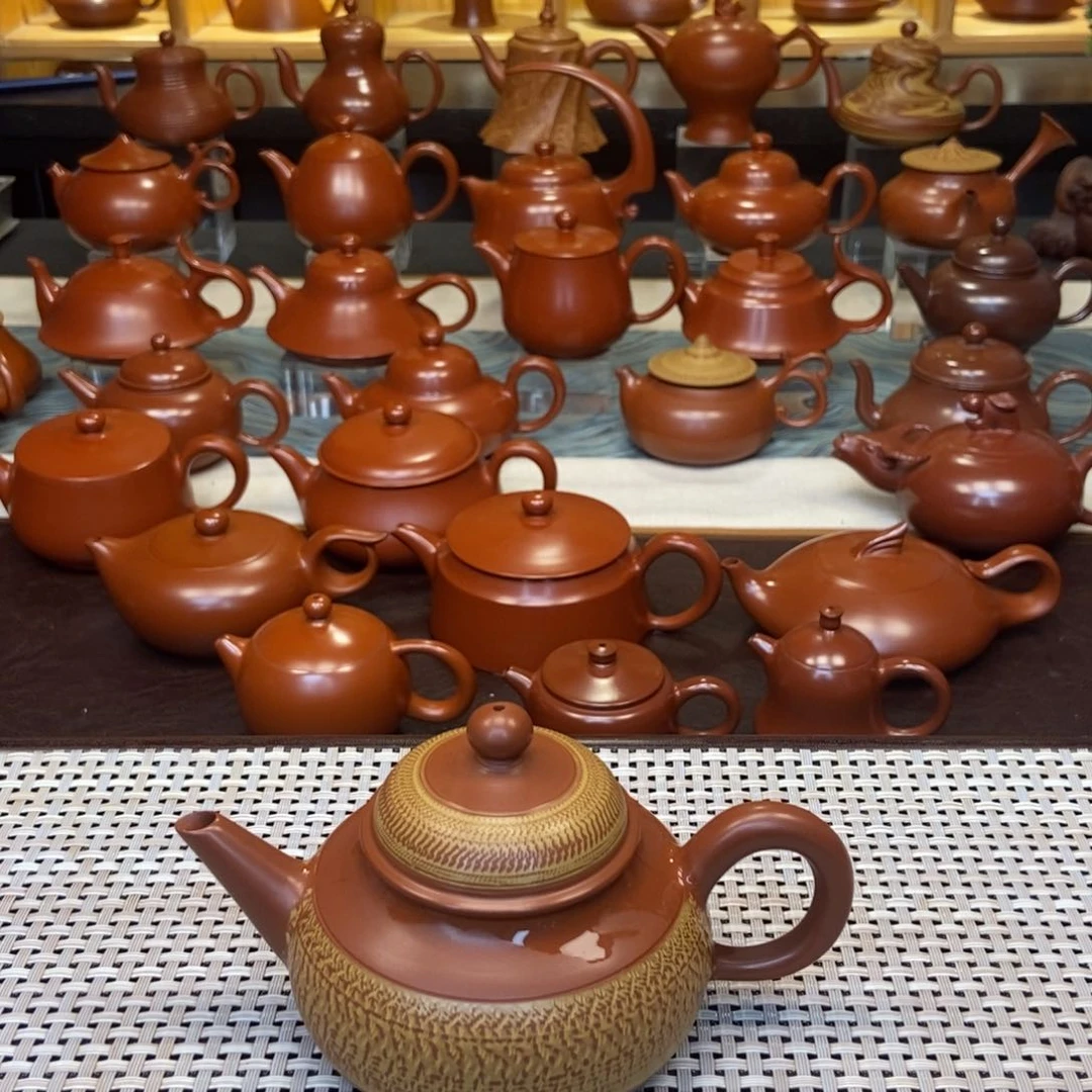 茶壶紫砂潮州手拉壶手拉壶