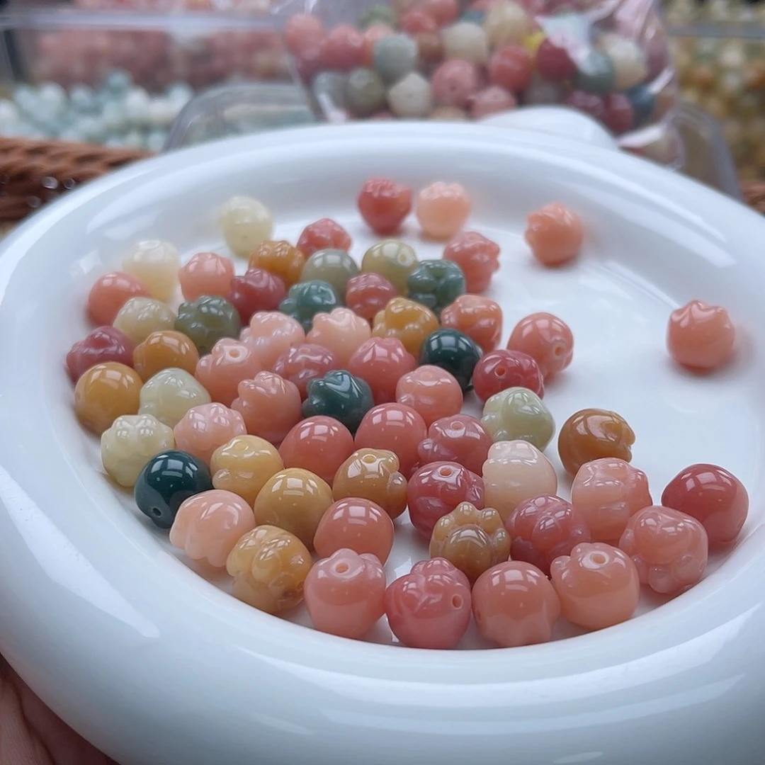 白玉菩提吊坠a12mm/20颗