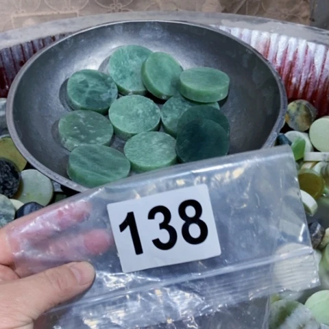 【闪购商品】蛇纹石玉珠宝半成品未镶嵌