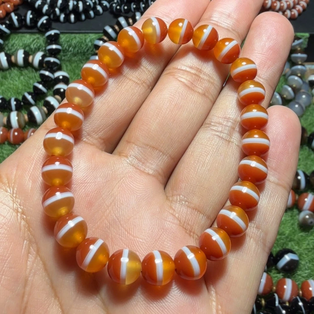 玛瑙/玉髓未镶嵌天然一线药师8