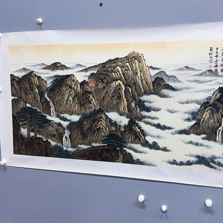 国画李发鹤老师书画作品