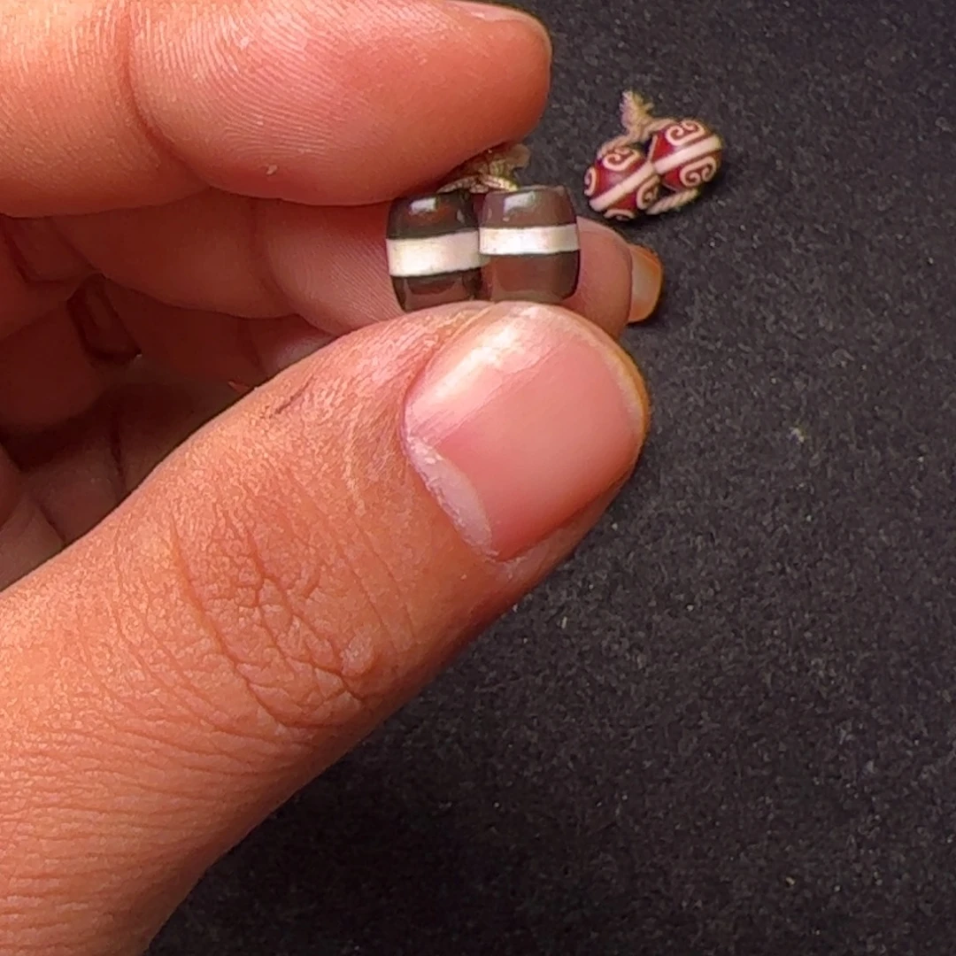 独***戏玛瑙/玉髓未镶嵌配饰