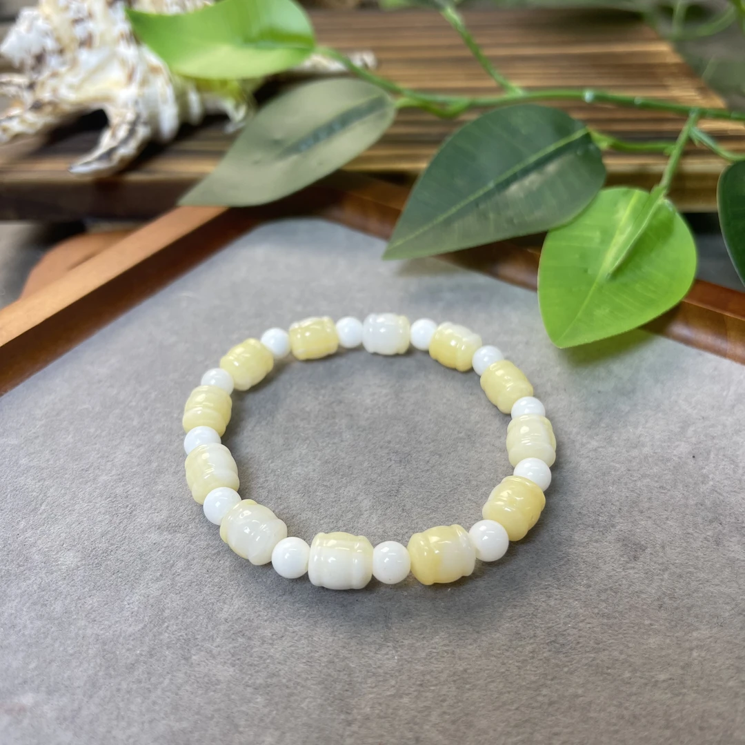 项链 白色精工手串 时尚手串A089