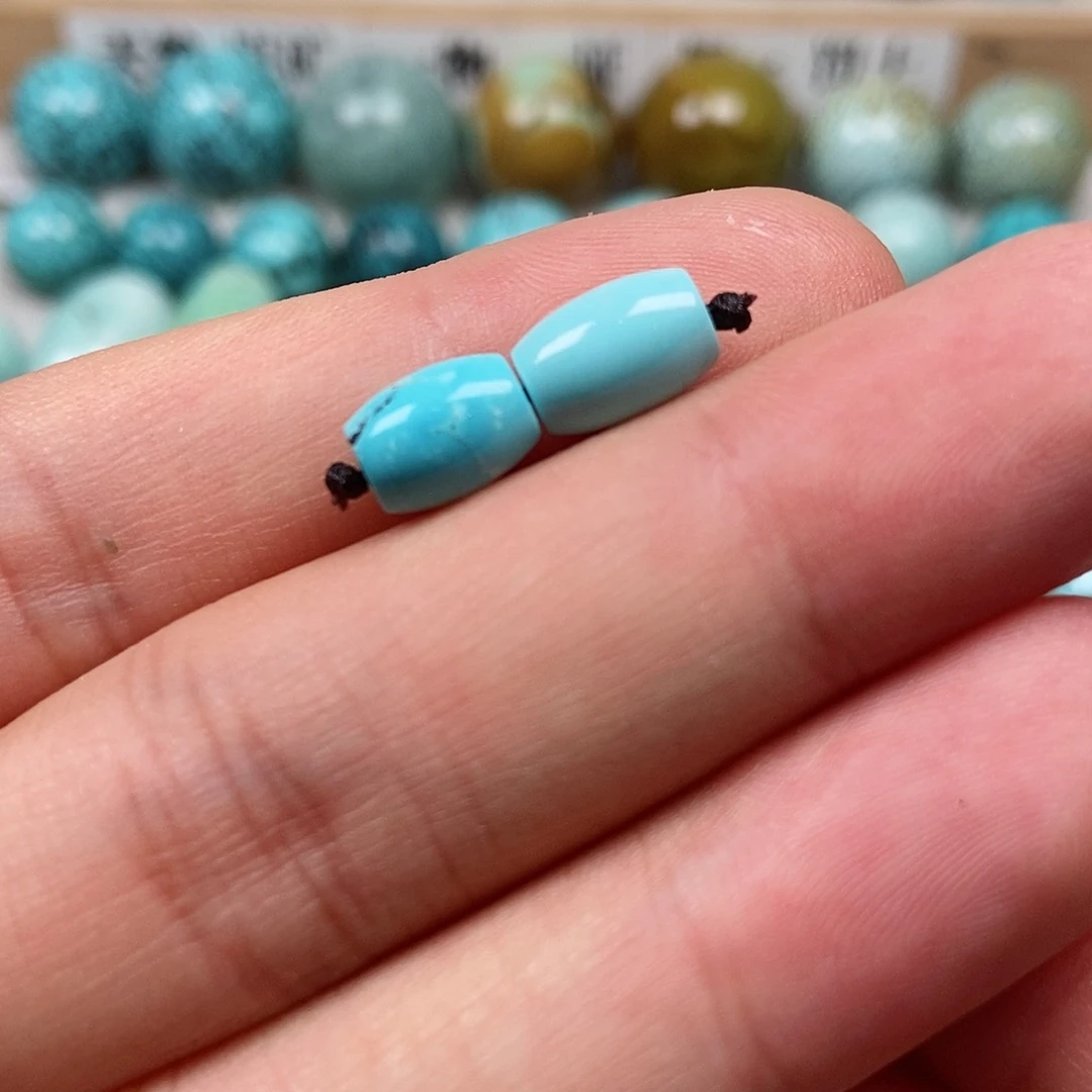 未镶嵌绿松石珠宝半成品