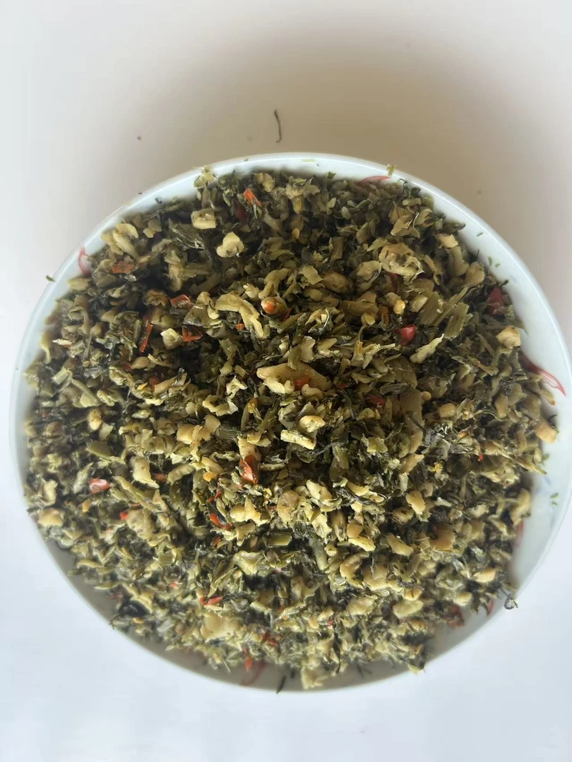 湖南邵阳特色老坛自然发酵萝卜酸菜，炒饭，炒肉末，下饭菜。