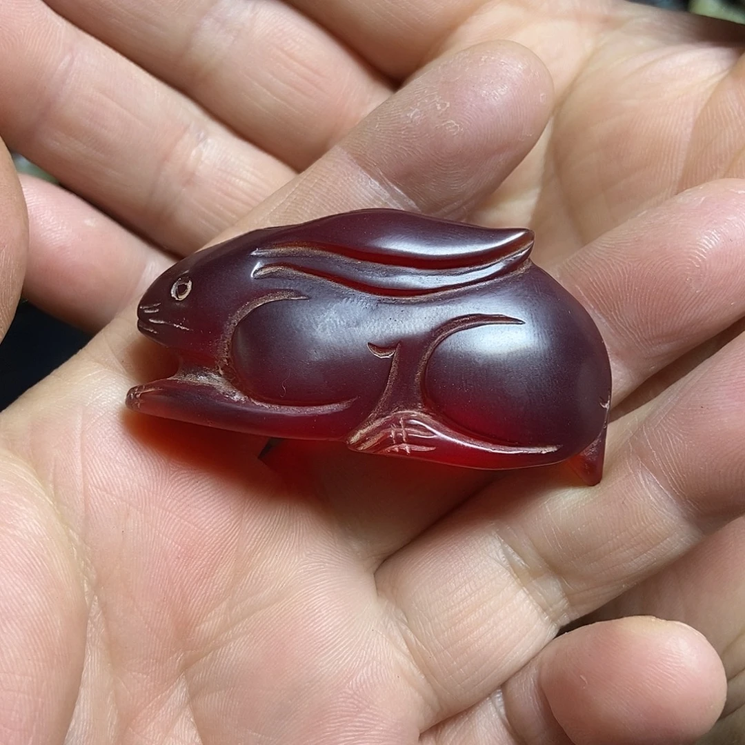 中***爷白玉菩提吊坠精品文玩