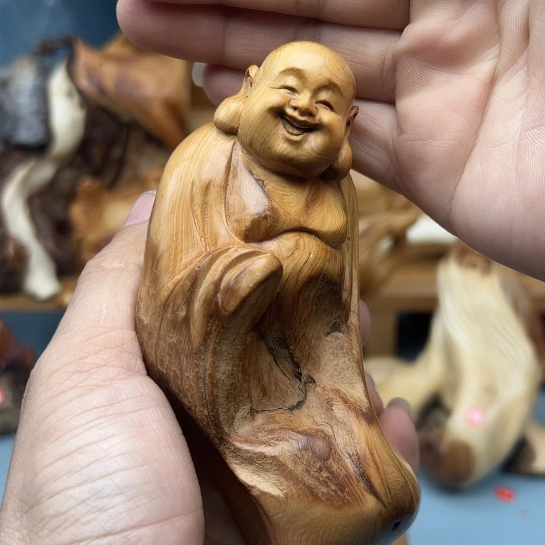 木C*柏木摆件手把件