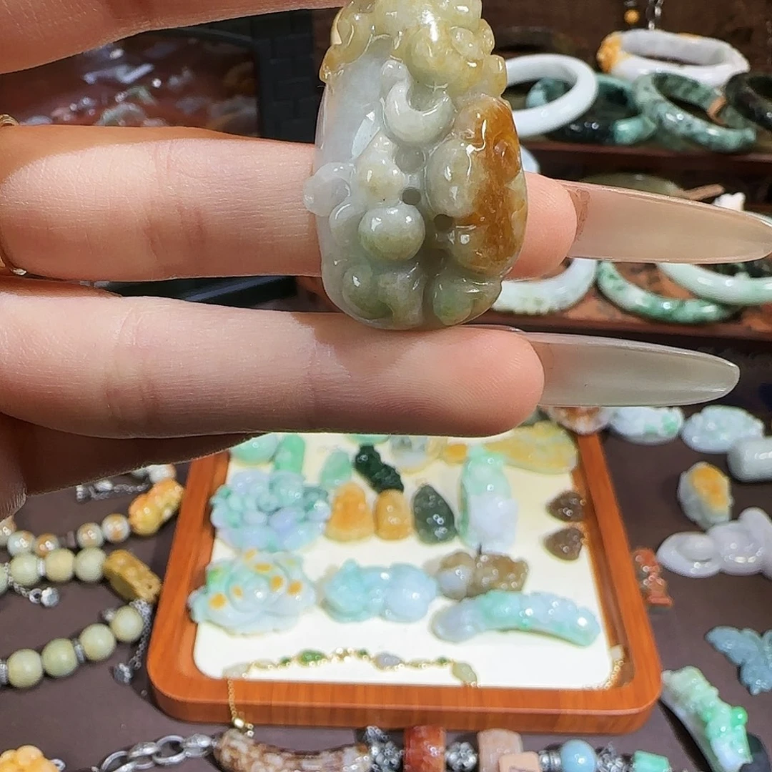 翡翠未镶嵌手链手链
