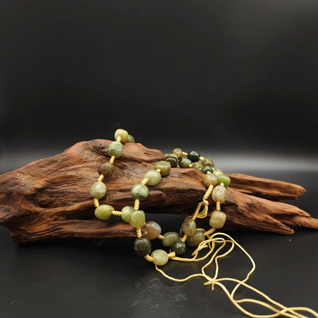 Q和田玉随型项链3485