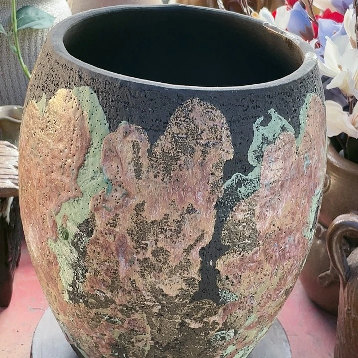 紫砂花盆21.33花盆瑕疵