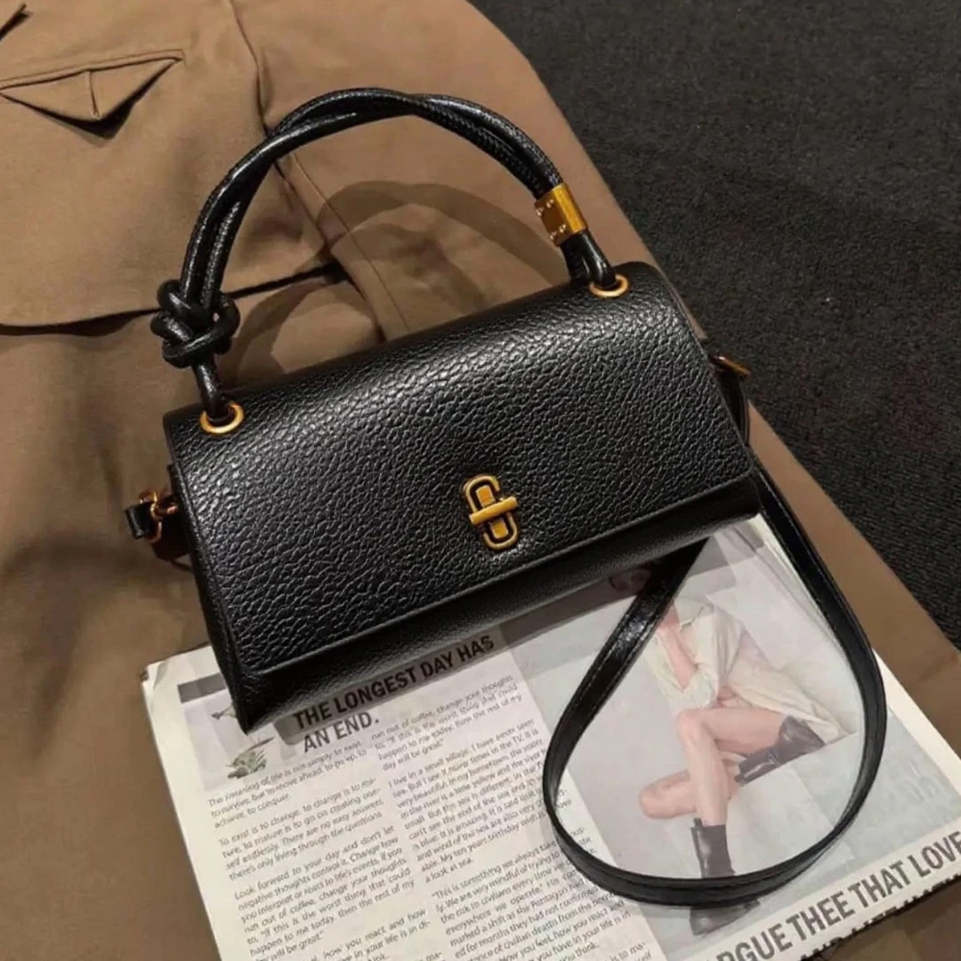 新款轻奢百搭高级感气质时尚女包2605黑