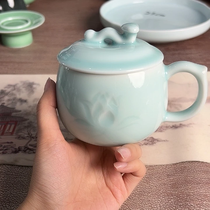 小米茶器龙泉青瓷