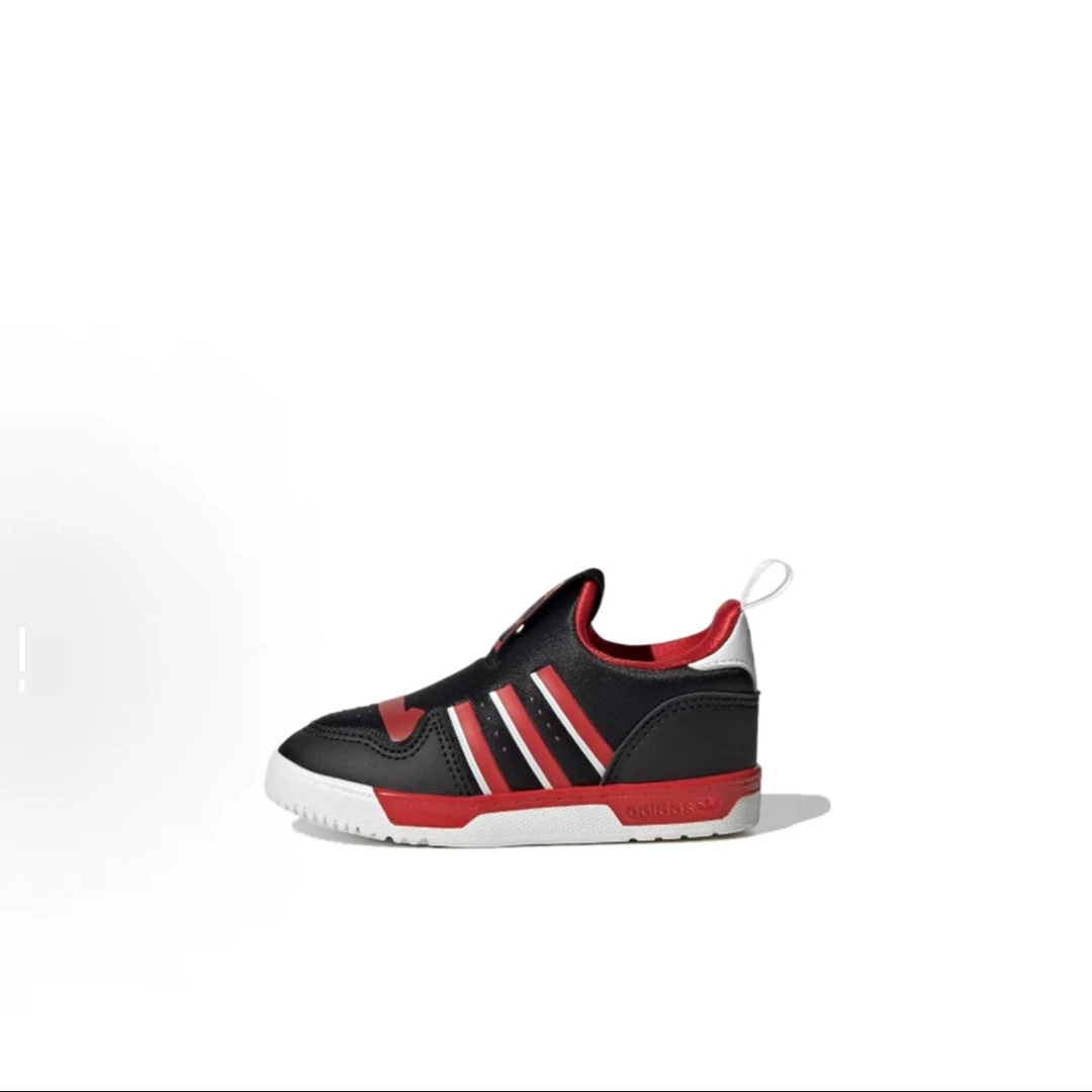 adidas originals Rivalry Low 360 I 学步鞋 黑红 婴幼童 FV7213