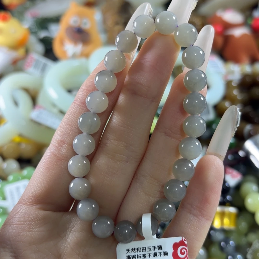 和田玉未镶嵌手链105