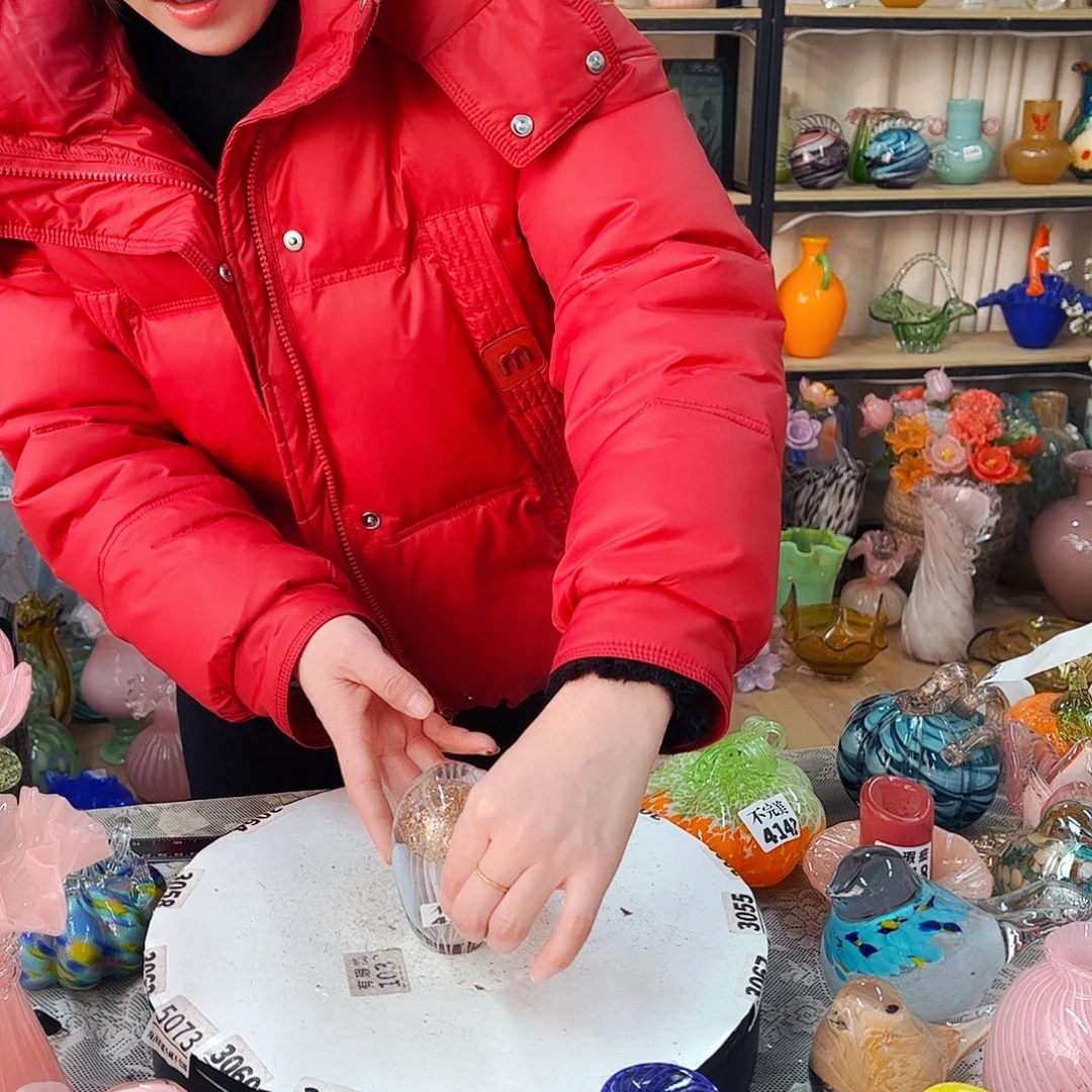 水母4143不完美家悦花瓶花器摆件