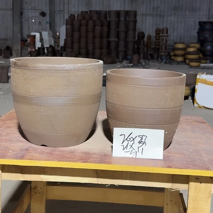 紫砂花盆手工制作29