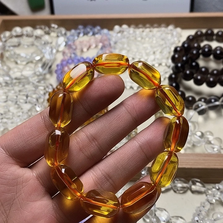 非金属卡20mm暴力黄糖果珠