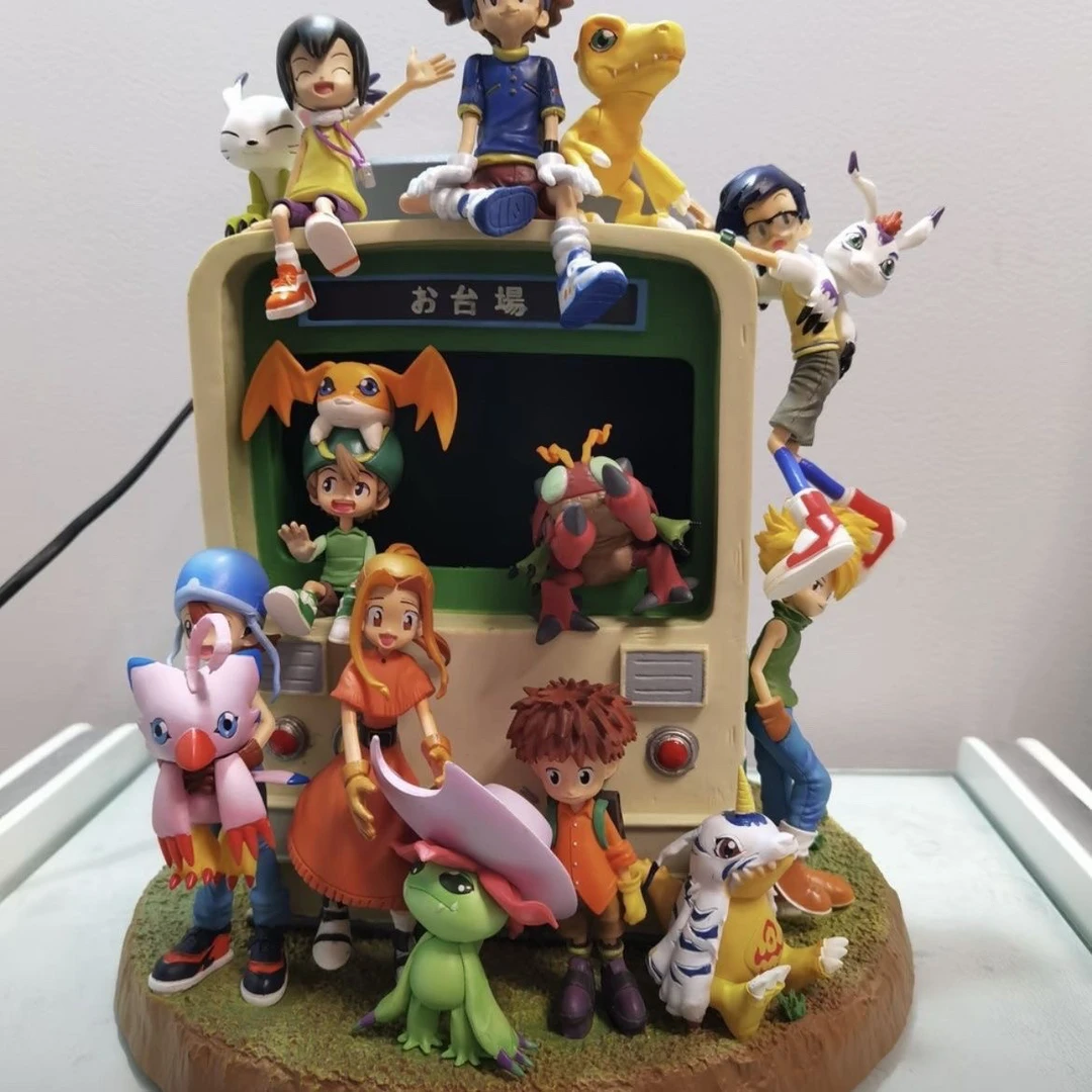 优质版动漫数码宝贝回忆加布全家福最初桌面记忆礼物手办