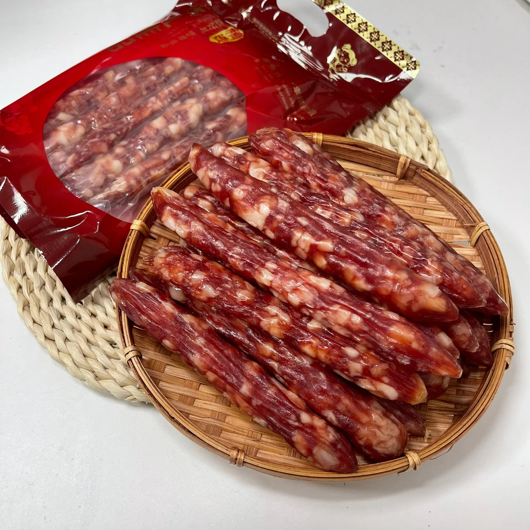 【跑山猪腊肠】3-7肠腊咸甜适中腊味香