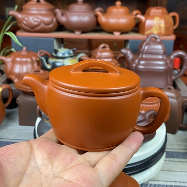茶壶紫砂汉瓦120-200cc原矿赵庄朱泥特价