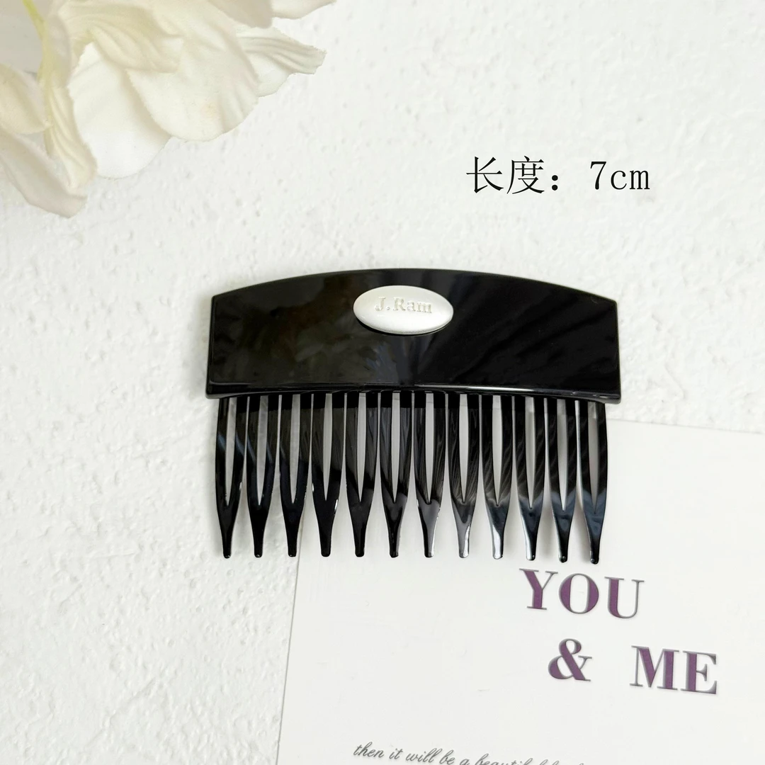 BAOSHATI/宝莎缇F-168黑色简约高级感百搭插梳