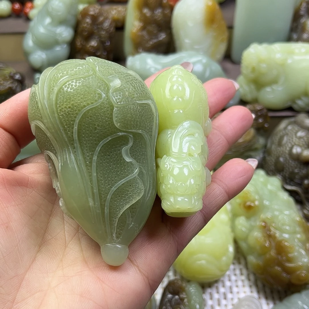 和田玉挂件未镶嵌“***乐