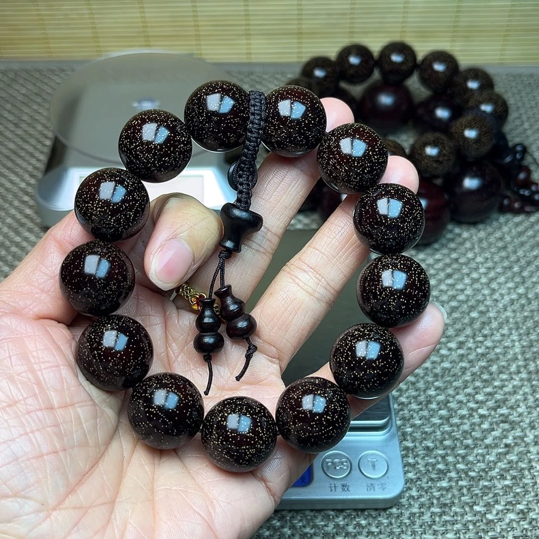 檀香紫檀（小叶紫檀）1.8 13颗 爆星