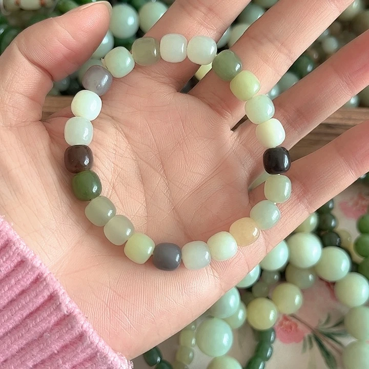 和田玉（糖玉）未镶嵌手机链和田玉