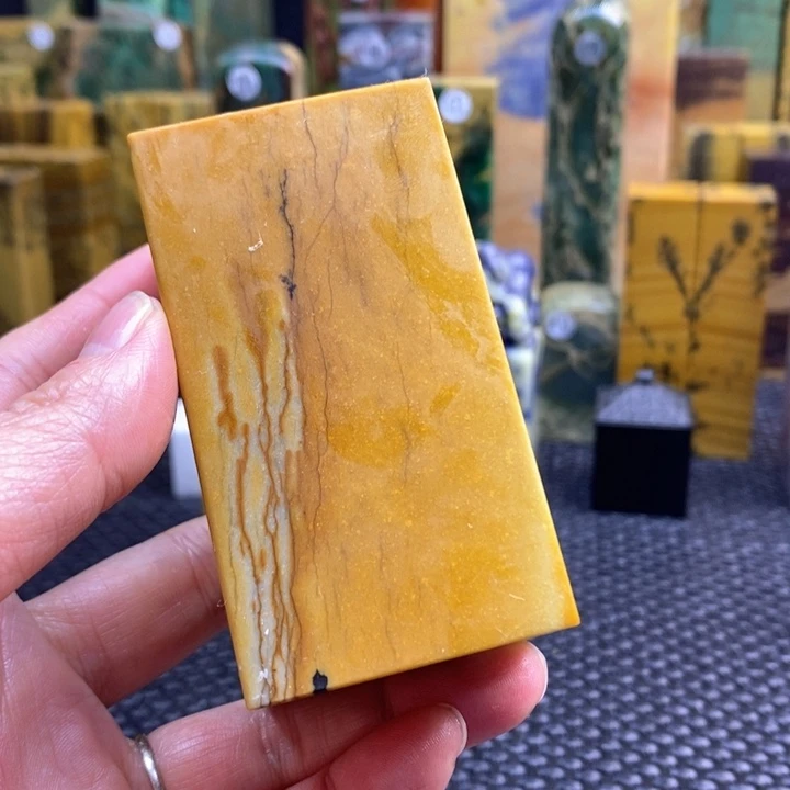 青田石『****青田石印章石